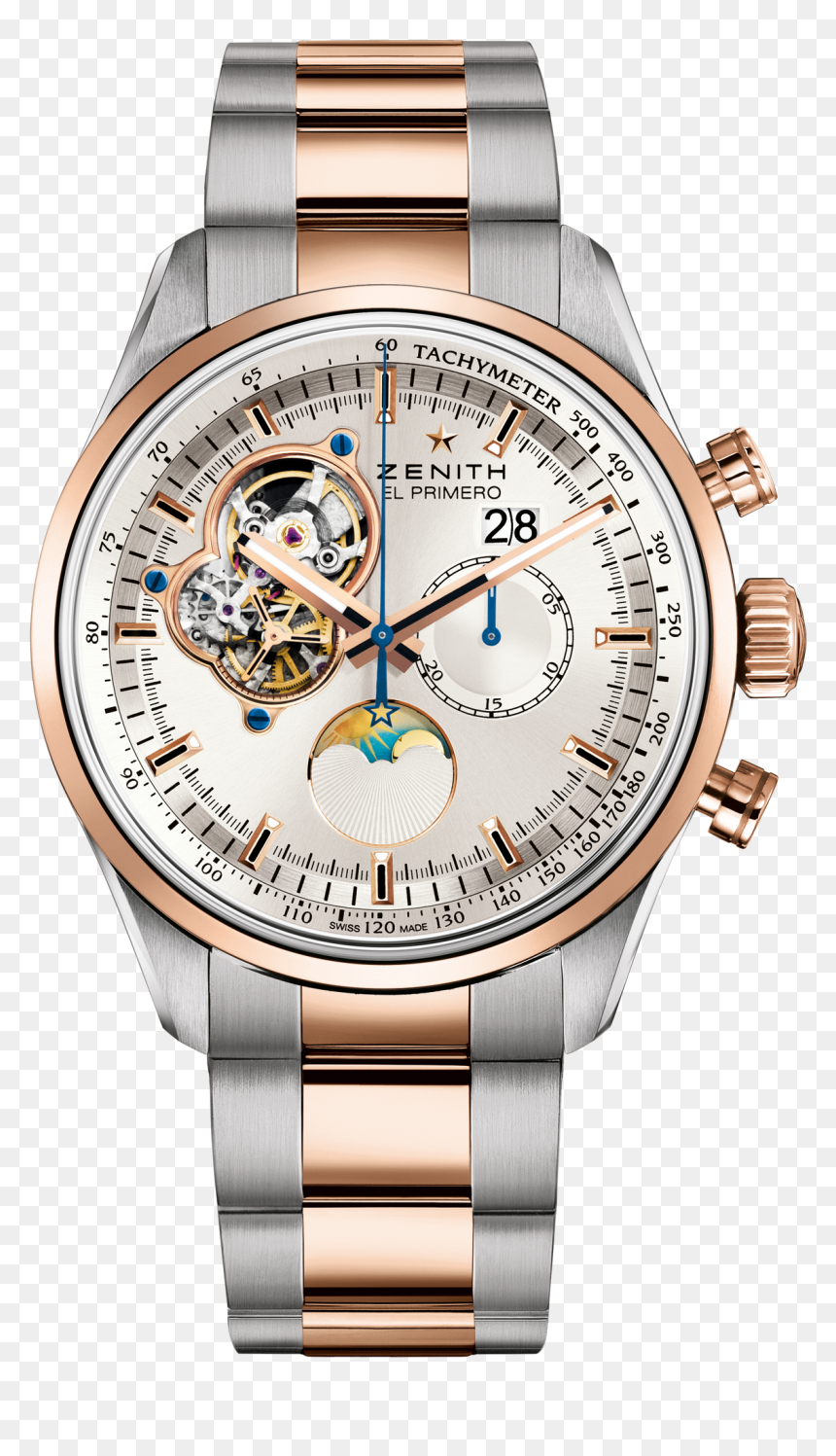 Zenith El Primero Chronomaster Gold, HD Png Download - tone png