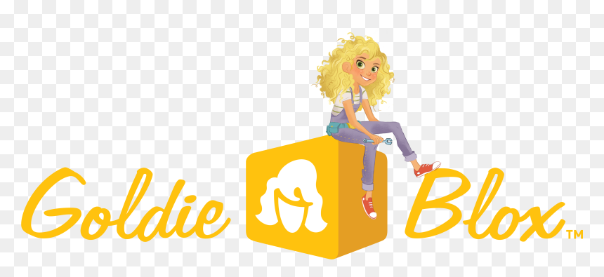 Goldieblox Creates Innovative And Fun Toys For Girls, - Goldie Blox Logo, HD Png Download - innovative png