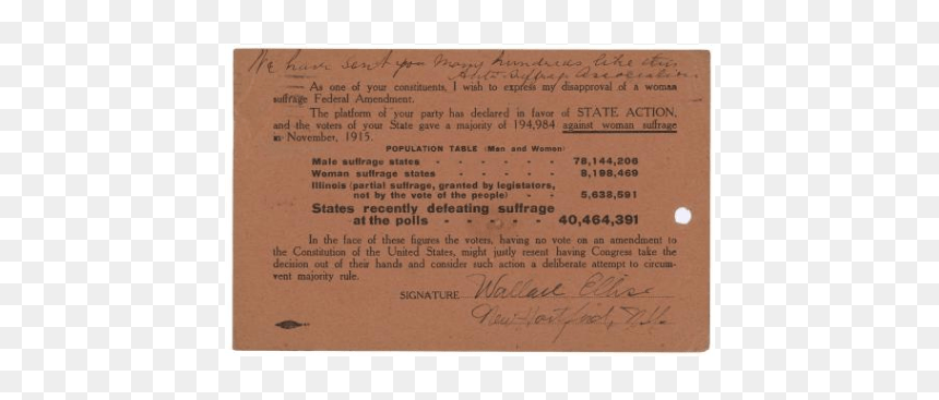 Wallace Ellis To Honorable Homer P - Commemorative Plaque, HD Png Download - post card png
