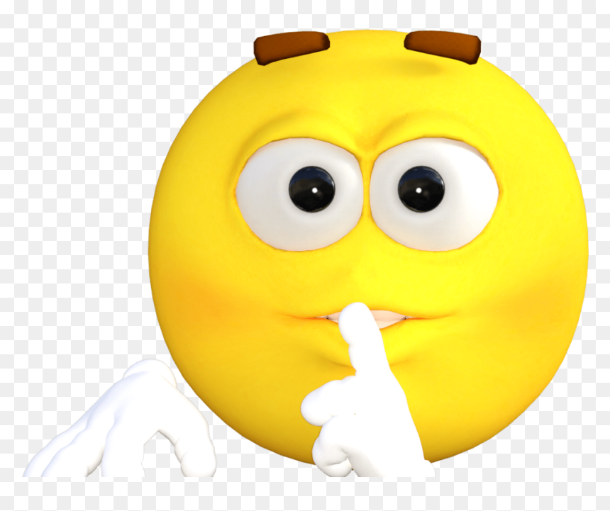 Día Mundial Del Emoji - Finger On Mouth Emoji, HD Png Download - emoji llorando png
