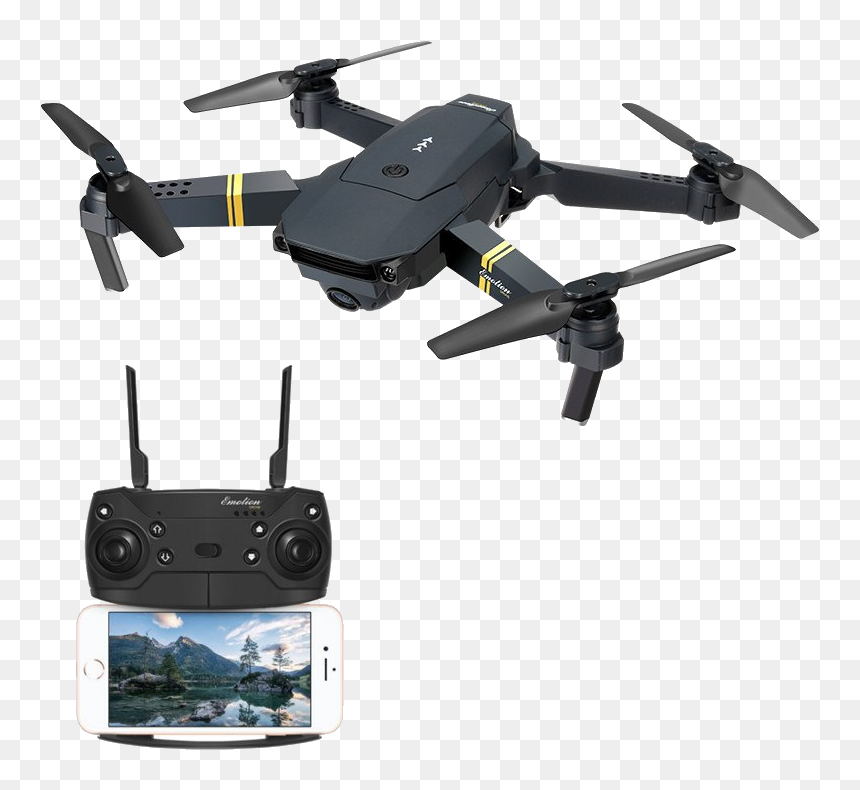 Rc Quadcopter Drone, HD Png Download - bocinas animadas png