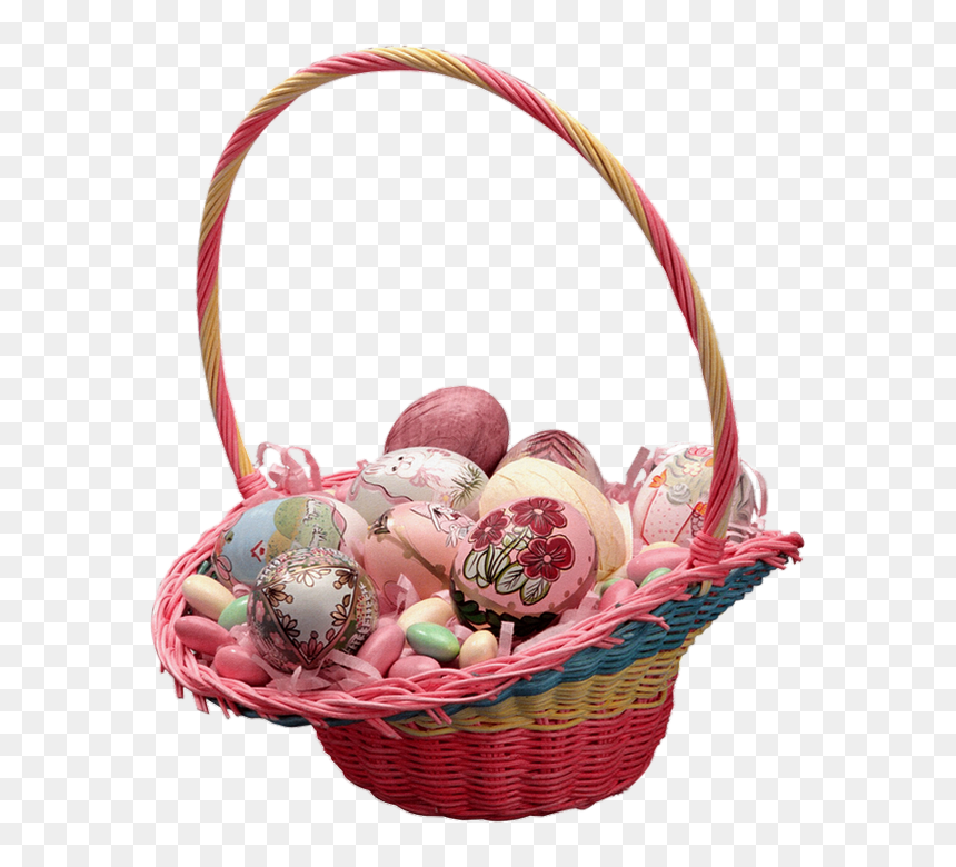 Panier D"oeufs De Pâques - Chicken, HD Png Download - pascuas png