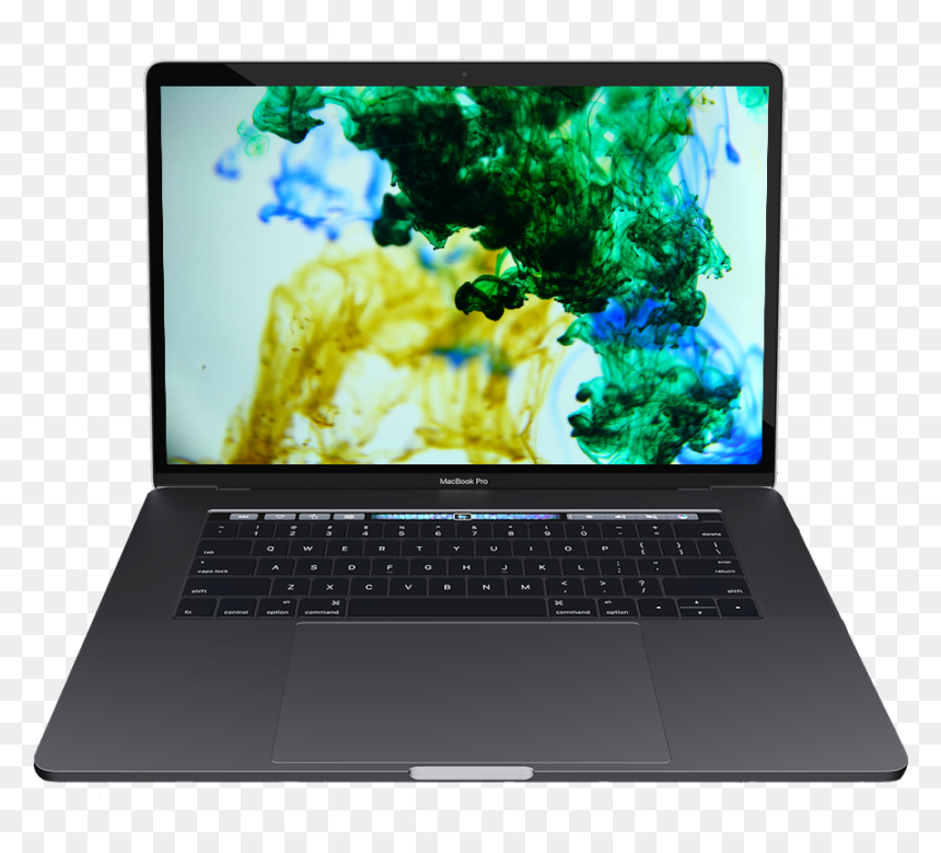 Macbook Pro Space Gray 15 Inch, HD Png Download - png macbook