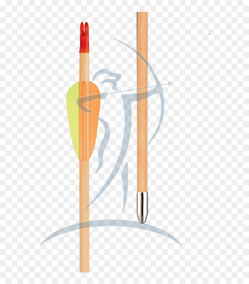 Ek Archery Eco Complete Wooden Arrow - Longbow, HD Png Download - wooden arrow png