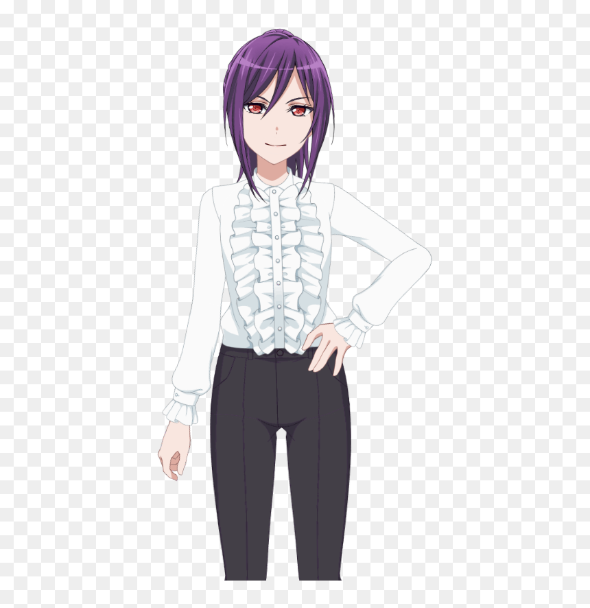 White Day Training Live2d Model - Cartoon, HD Png Download - seta 3d png