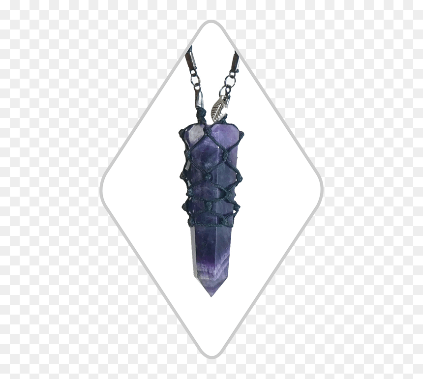 Pendant, HD Png Download - purple crystal png