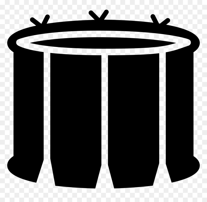 Snare Drum With White Lines Svg Png Icon Free Download - Tambor Carnaval Dibujo Png, Transparent Png - tambor png