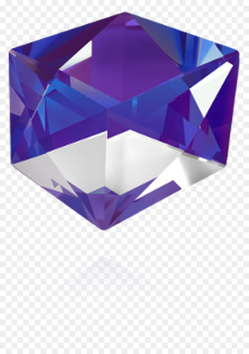 Swarovski 4933, HD Png Download - purple crystal png