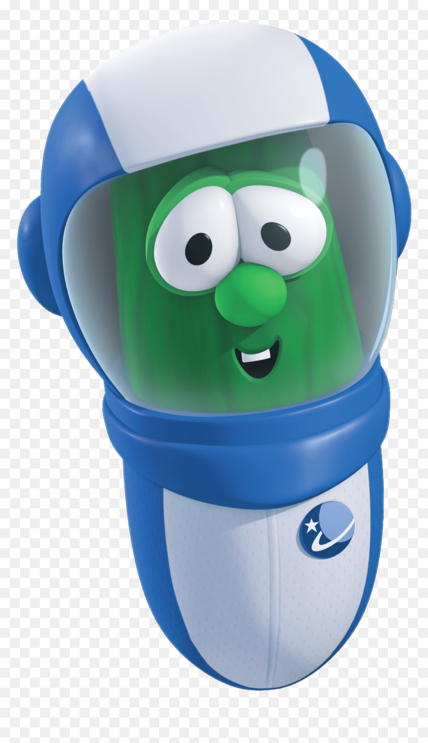 Veggietales Captain Cuke In Space Suit - Cartoon, HD Png Download - spacesuit png