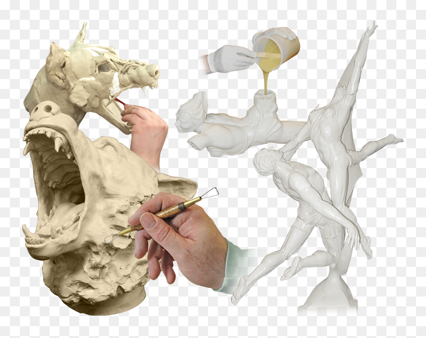 Sculpture & Art Casting - Make Resin Statue, HD Png Download - outdoor sculpture png
