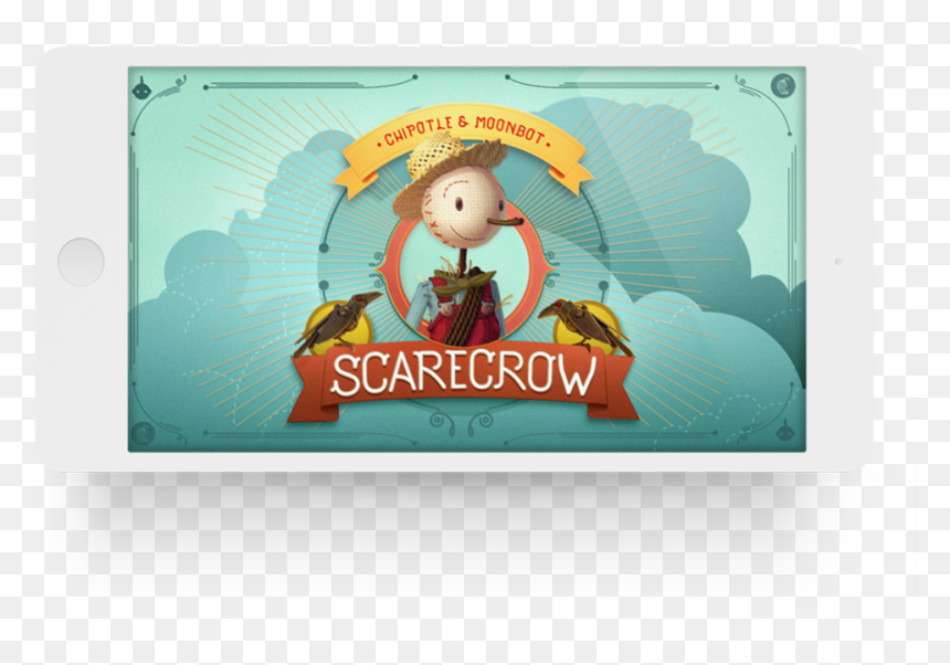 Work Scarecrow Game - Scarecrow Chipotle Smiling, HD Png Download - scare crow png