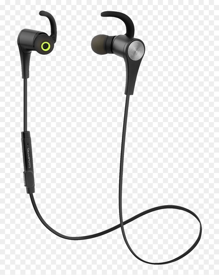 Bluetooth Earphones Taotronics Bluetooth 4.2 Headphones, HD Png Download - auriculares png