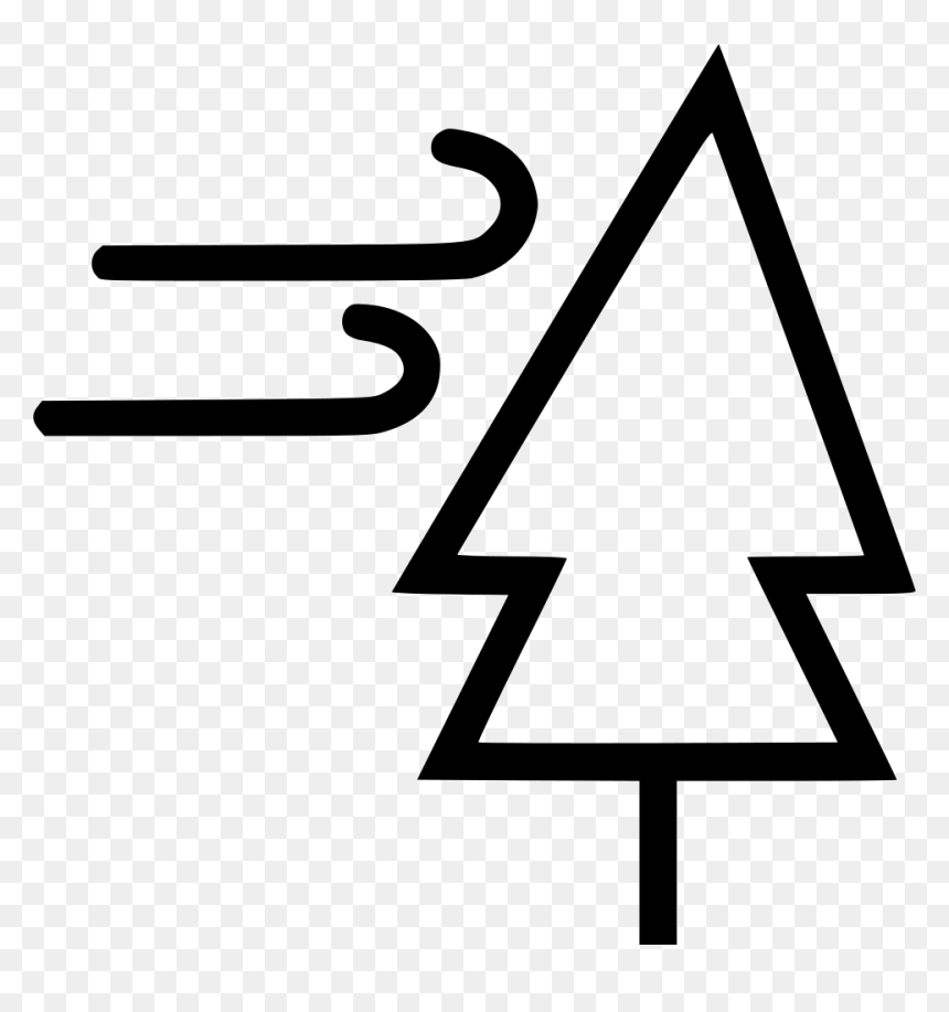 Tree With Wind - Movie Camera, HD Png Download - wind.png