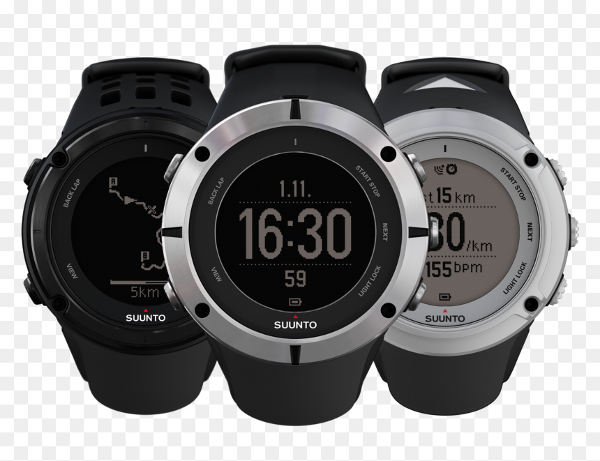 Pulsómetros Suunto Ambit2 Black, Silver, Saphire - Suunto Watches Malaysia, HD Png Download - relojes png