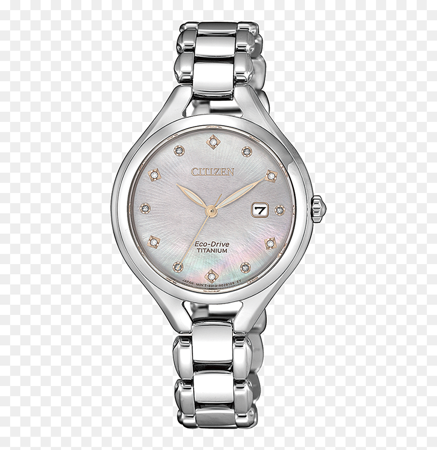 Reloj Citizen Ew2560 86y Ecodrive, Super Titanio Para - Ew2560 86y, HD Png Download - relojes png