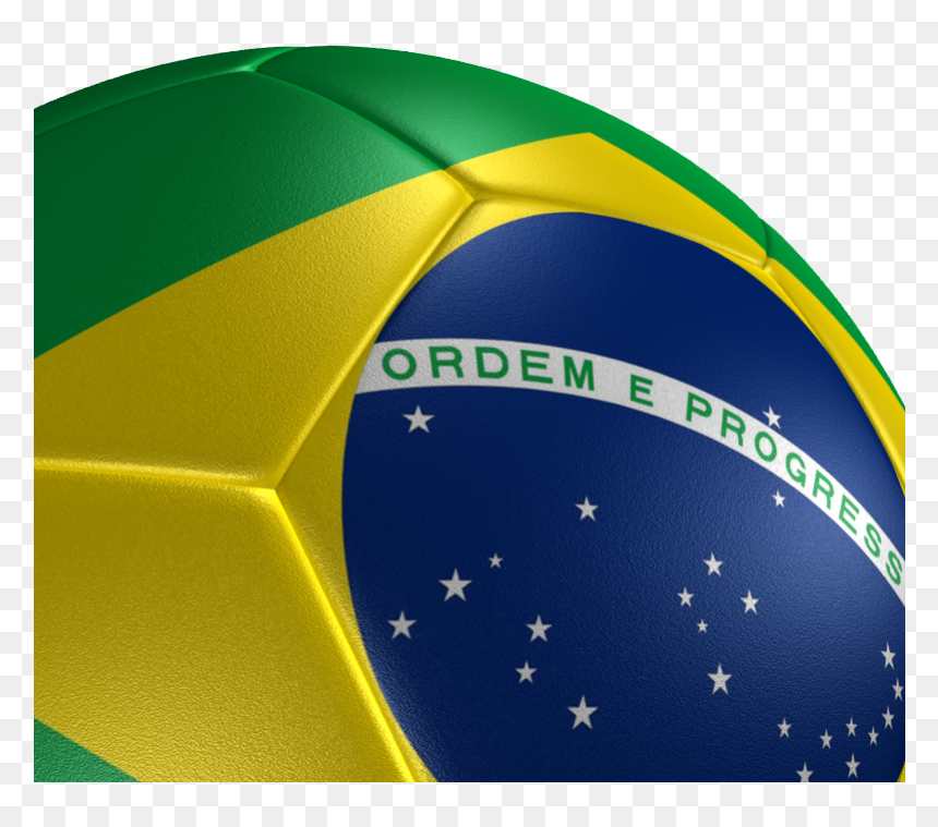 Soccer Ball Brazil Flag 3d Model Max Obj Mtl 3ds Fbx - Flag Of Brazil, HD Png Download - 3d ball png