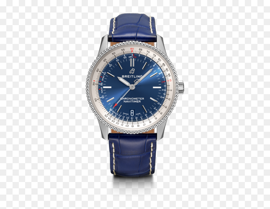 Navitimer 1 Automatic - Blue Breitling Navitimer, HD Png Download - relojes png
