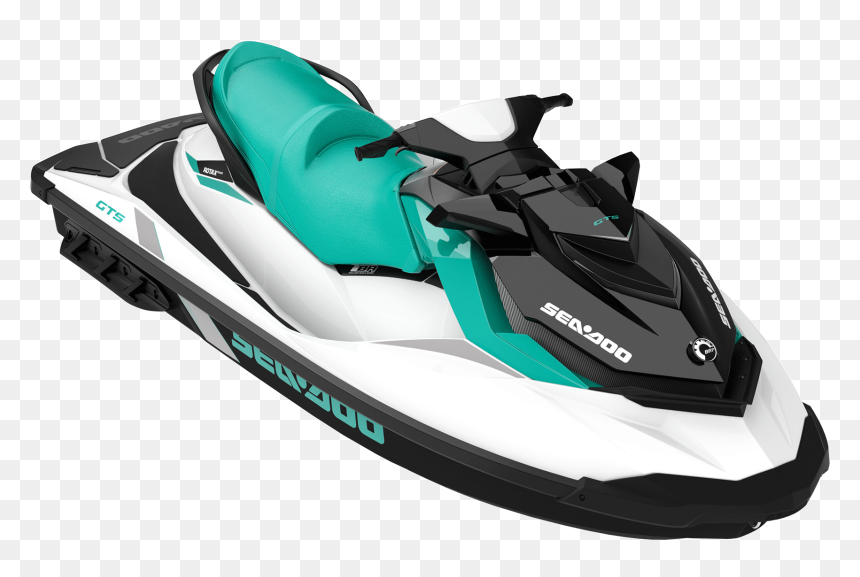 White Jet Ski - 2019 Sea Doo Gts, HD Png Download - jetski png