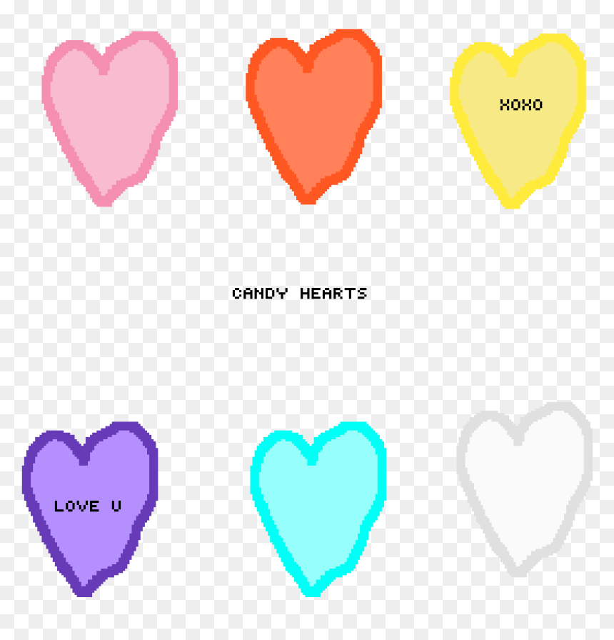 Heart, HD Png Download - conversation hearts png