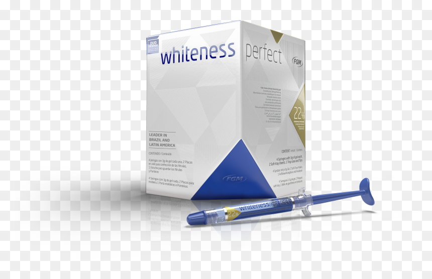 Whiteness Perfect 22%/kit 1 Patient/fgm - Whiteness Perfect Fgm, HD Png Download - seringa png