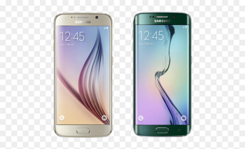 Galaxy S6 And S6 Edge Png, Transparent Png - samsung galaxy s6 edge png