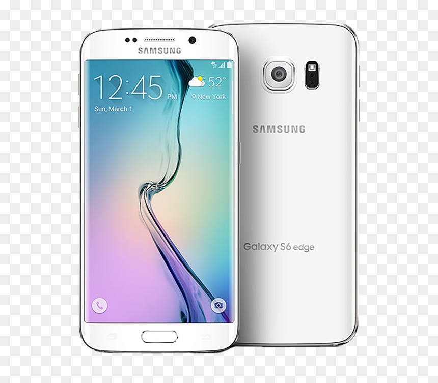 Samsung Galaxy S6 White, HD Png Download - samsung galaxy s6 edge png