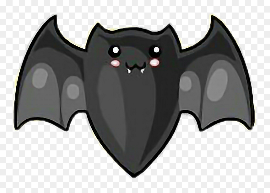 #halloween #nochedebrujas #bat #murcielago #negro #pipistrelli - Cartoon, HD Png Download - murcielago png