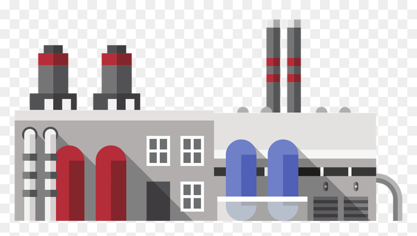 Factory Illustration Png, Transparent Png - industria png