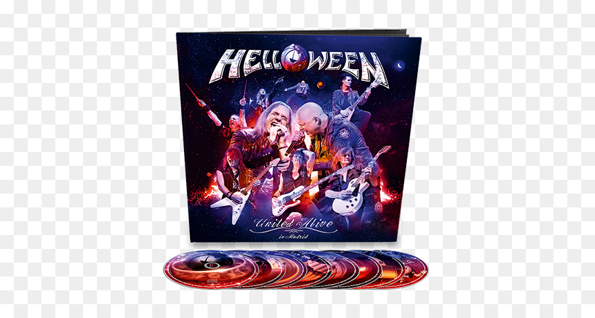 Helloween United Alive Earbook, HD Png Download - pumpking png