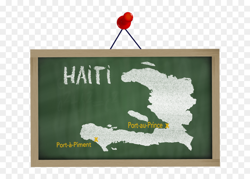 Haitimap, HD Png Download - haiti map png