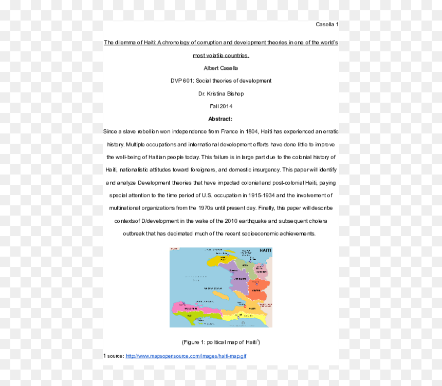Document, HD Png Download - haiti map png