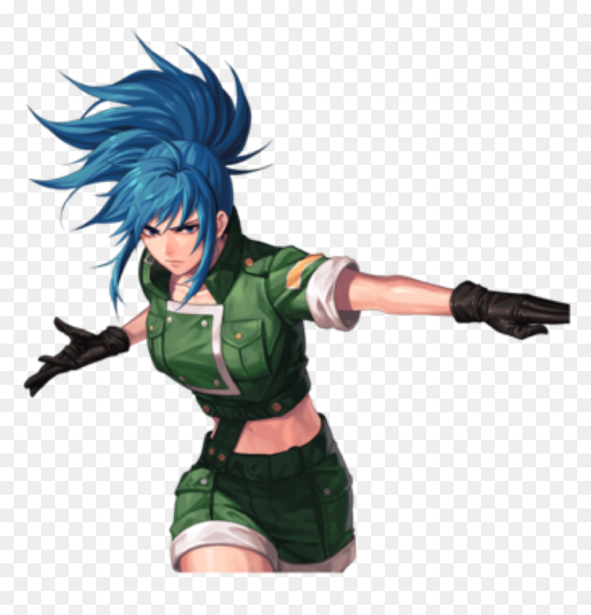 #leona #freetoedit - Kof Go Leona, HD Png Download - leona png