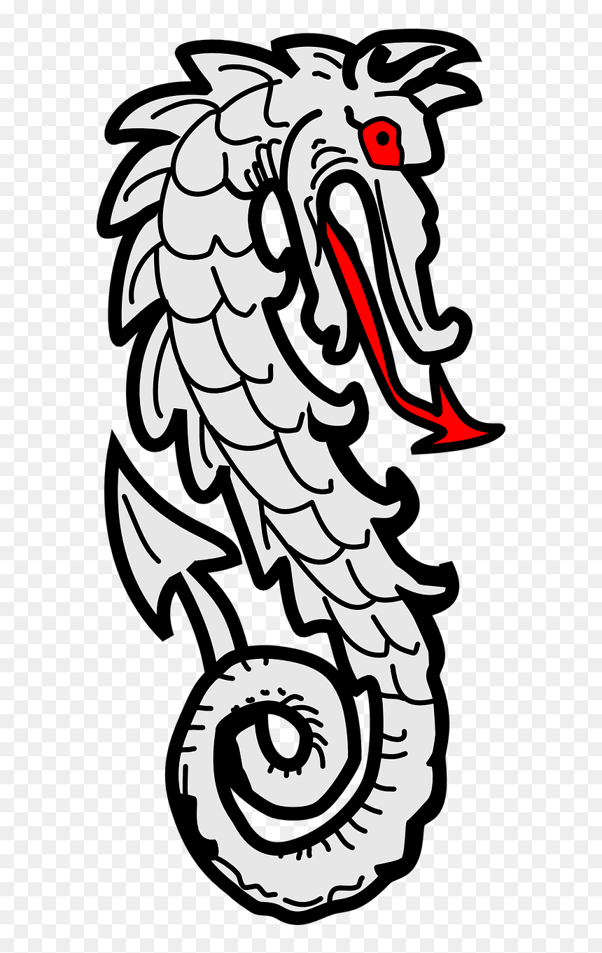 Dragão Heraldica Png, Transparent Png - dragon emblem png