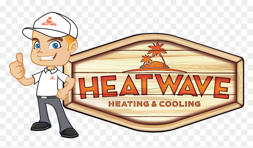 Heat Wave Hvac Logo - Heating, Ventilation, And Air Conditioning, HD Png Download - heat waves png