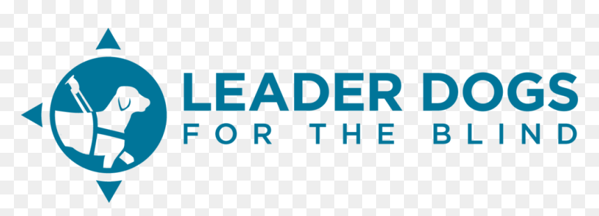 2017 Ldfb Logo Horizontal Blue1c - Leader Dog For The Blind, HD Png Download - harness png