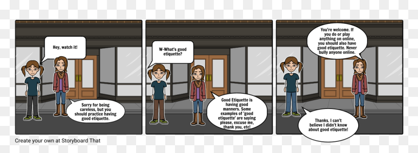 Cartoon, HD Png Download - etiquette png
