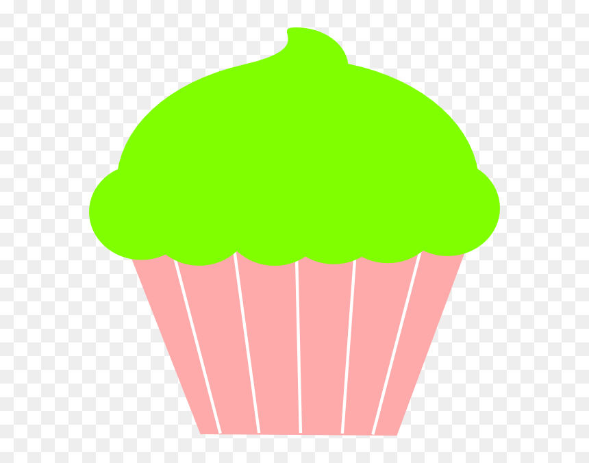 Cupcake Svg Clip Arts - Cupcake Clipart Plain, HD Png Download - cupcake clip art png