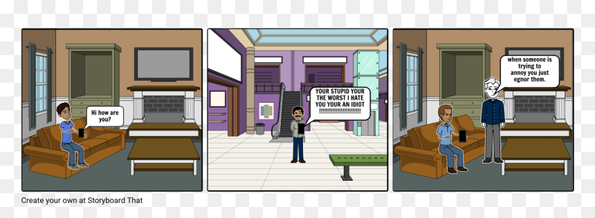 Story Board That Blind, HD Png Download - etiquette png