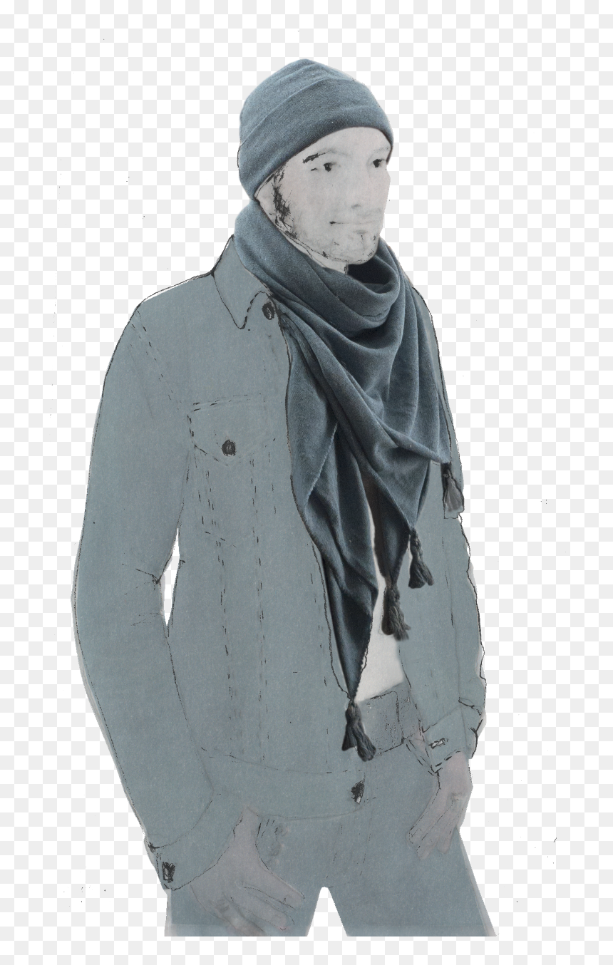 Monochrome, HD Png Download - head bandana png