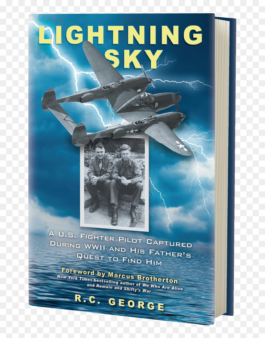 June Book Club - Lightning Sky: A U.s. Fighter Pilot Captured During, HD Png Download - wwii png