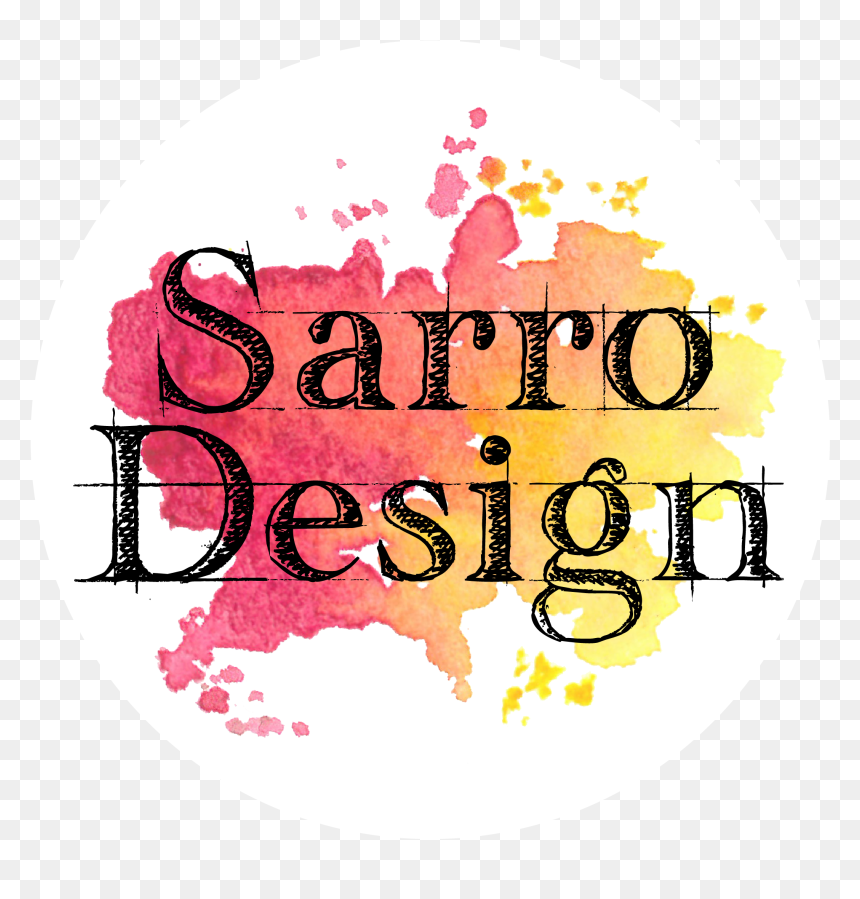 Sarro Design - Calligraphy, HD Png Download - watercolors png