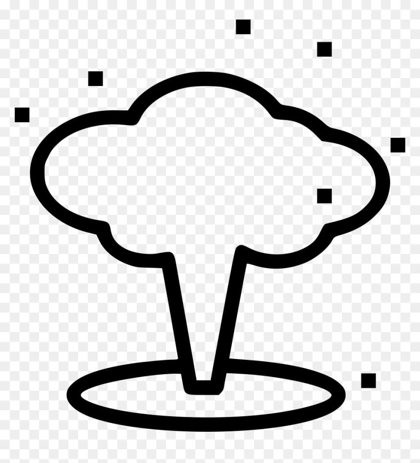 Nuclear Bomb Mushroom - Explosion, HD Png Download - nuke bomb png