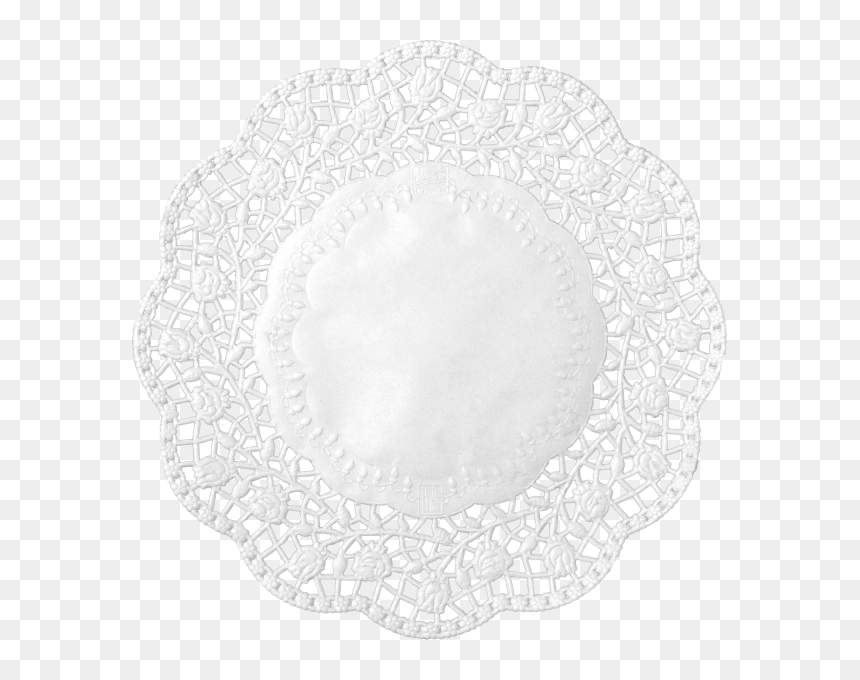 Doilies Rose White, Ø 17cm - ペーパー ナプキン レース, HD Png Download - doilies png