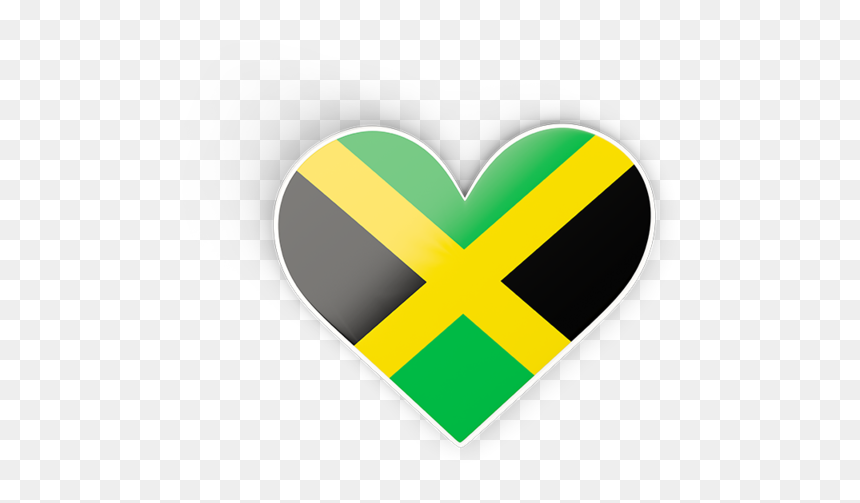 Download Flag Icon Of Jamaica At Png Format - Jamaican Flag Heart Png, Transparent Png - jamaican png