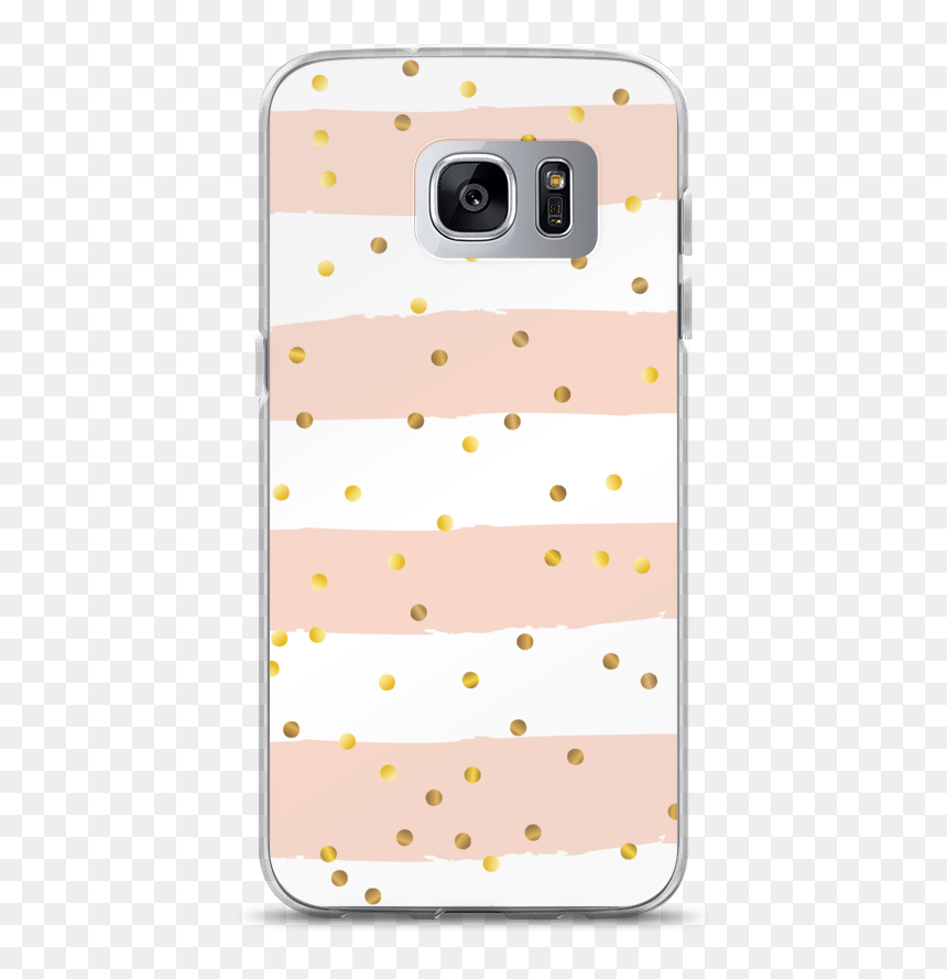 Gold Confetti Samsung Case - Smartphone, HD Png Download - silver confetti png transparent
