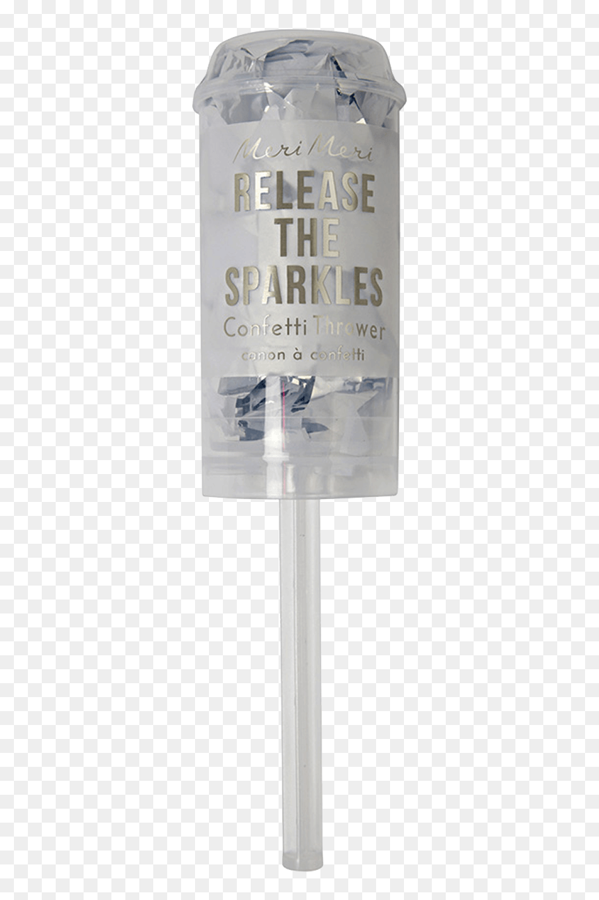 Silver Confetti Thrower - Confetti, HD Png Download - silver confetti png transparent