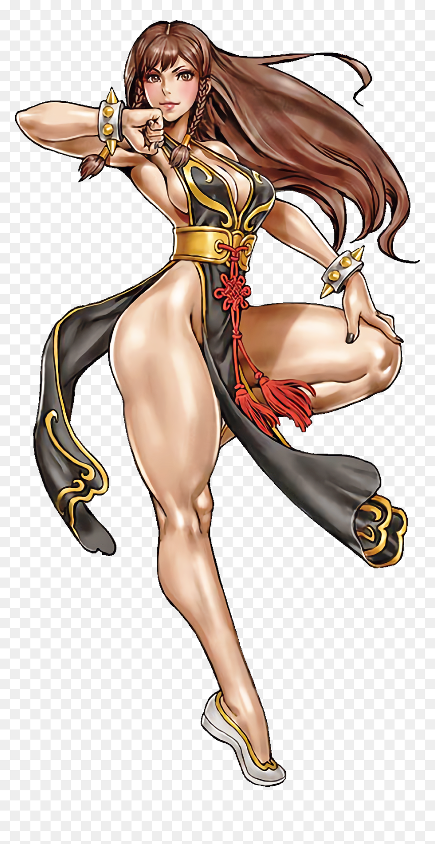 “chun-li By Shunya Yamashita
” - Street Fighter Chun Li Battle Costume, HD Png Download - chun-li png