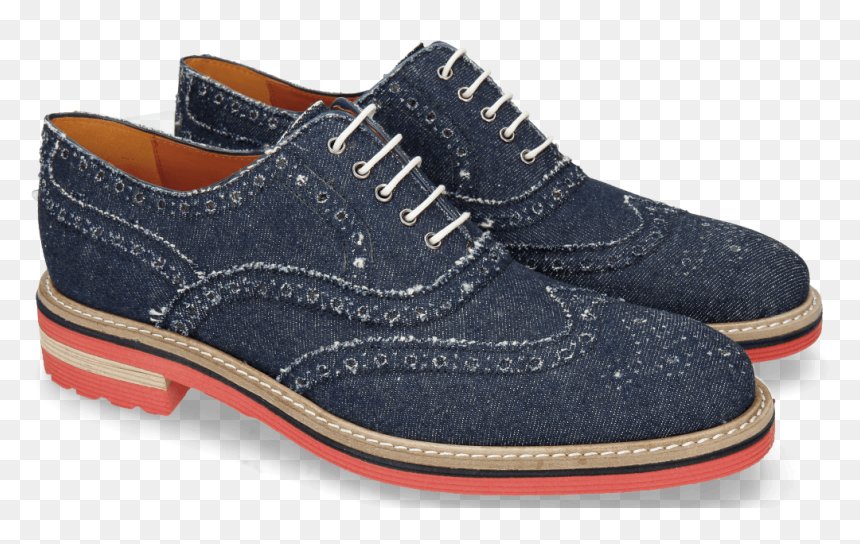 Oxford Shoes Trevor 1 Denim Dark Blue - Melvin & Hamilton Trevor 1 Blue, HD Png Download - dark blue png