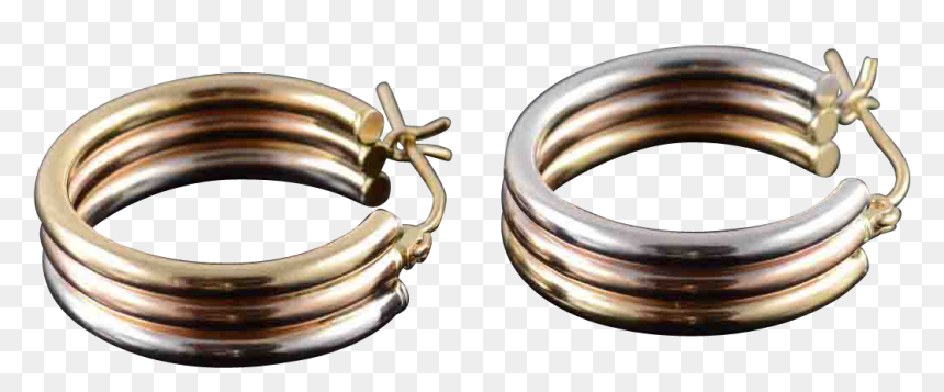 Gold Hoop Png , Png Download - Body Jewelry, Transparent Png - gold hoop png