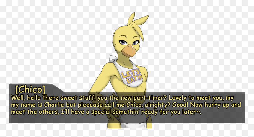 Part Time At Freddy"s - Part Time At Freddys, HD Png Download - chica sexy png